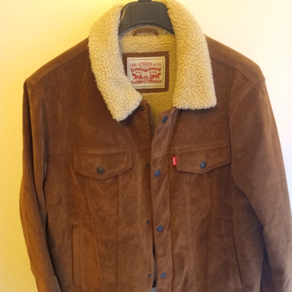 Mens Levis (Brown) Trucker Jacket